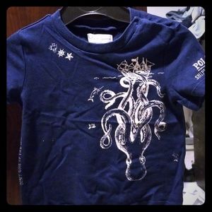 Limited edition Ralph Lauren baby navy top